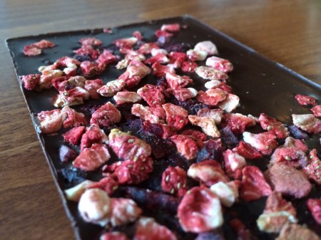 Dark Chocolate with Red Fruits