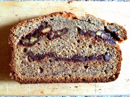 Stuffed Banana Bread
