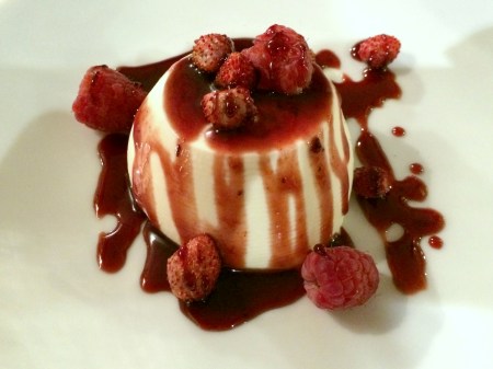 Strawberry Panna Cotta