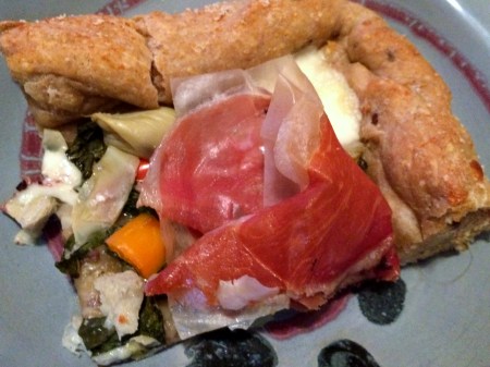 Prosciutto Pizza Slice