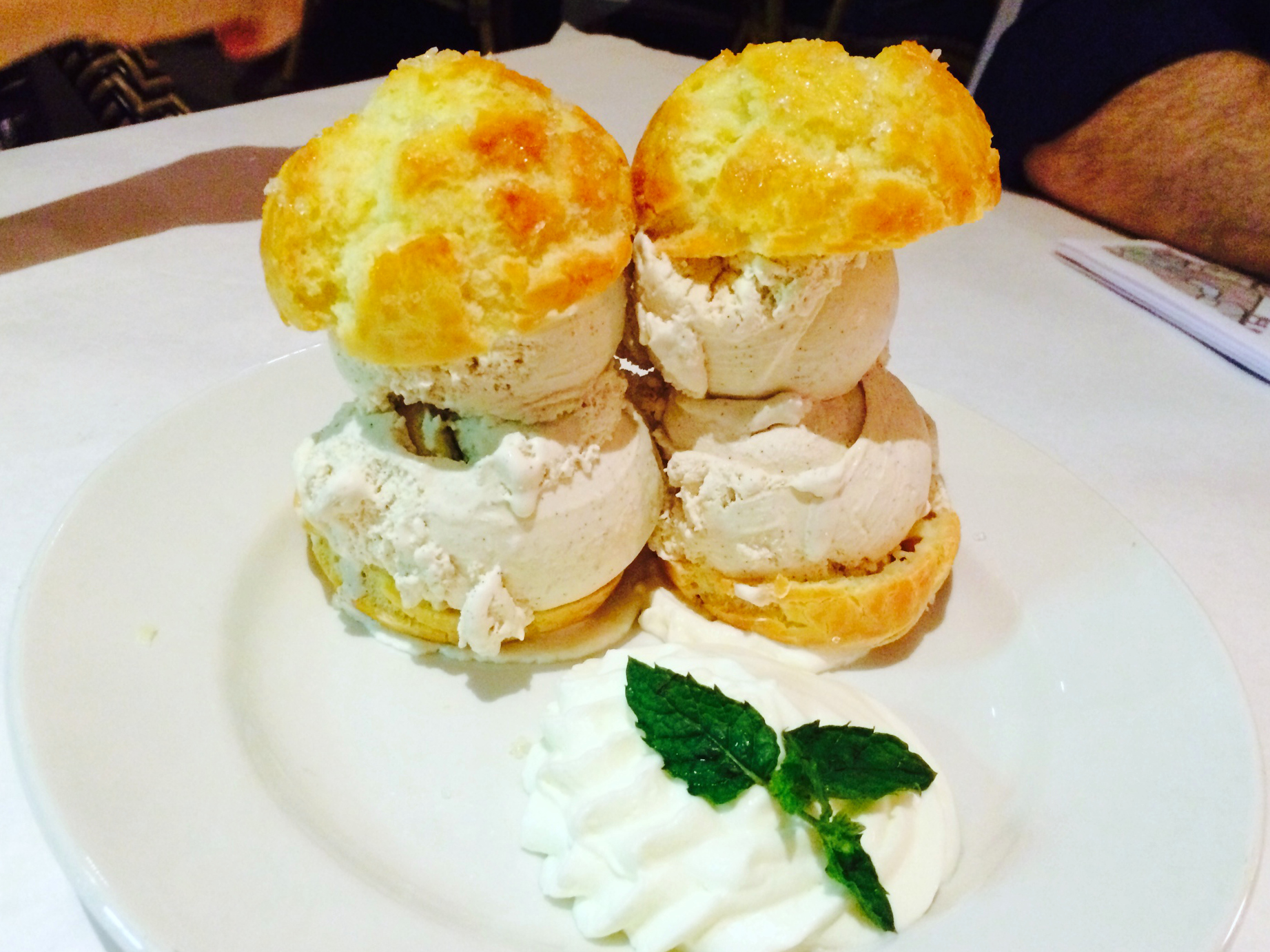 Profiteroles // Brasserie Jo, Boston MA HotDish